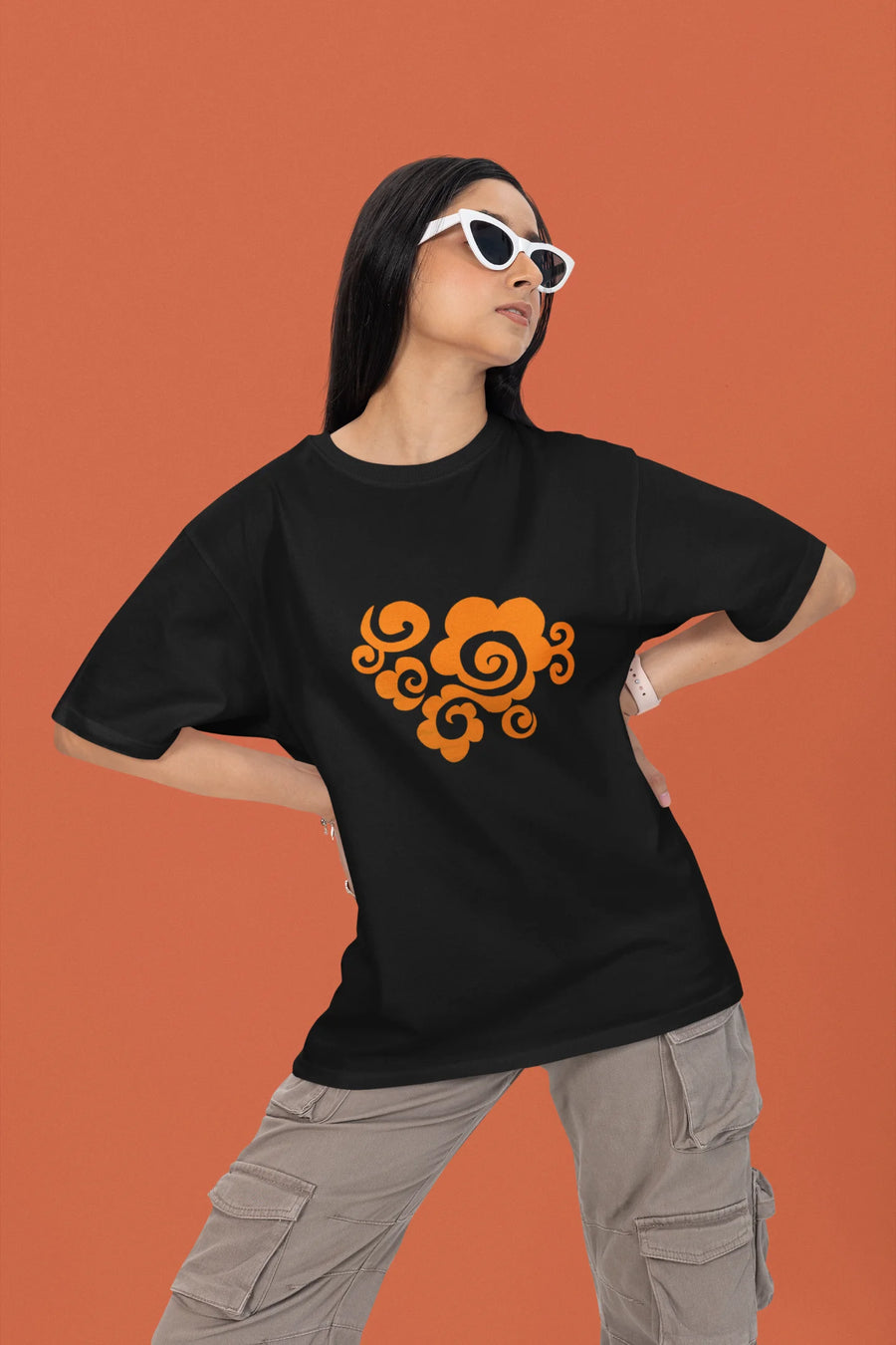 Bindaas | Chillam Chilli | Dropped Sleeve Unisex T-shirt