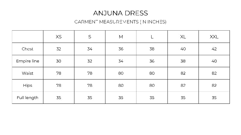 Anjunadress