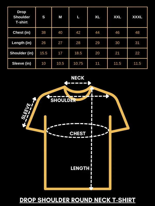 size chart tee