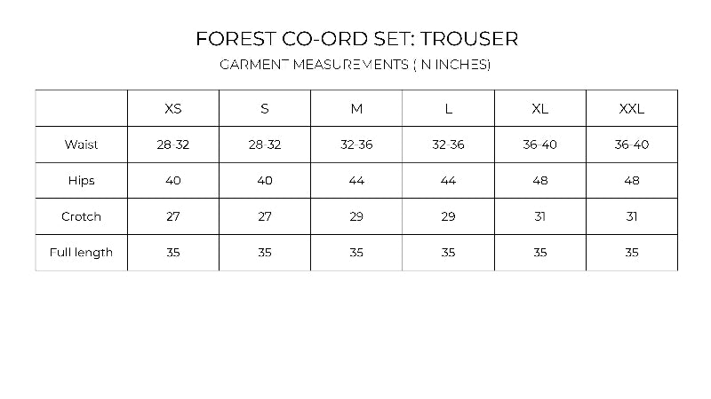 Forestco-ordsettrouser