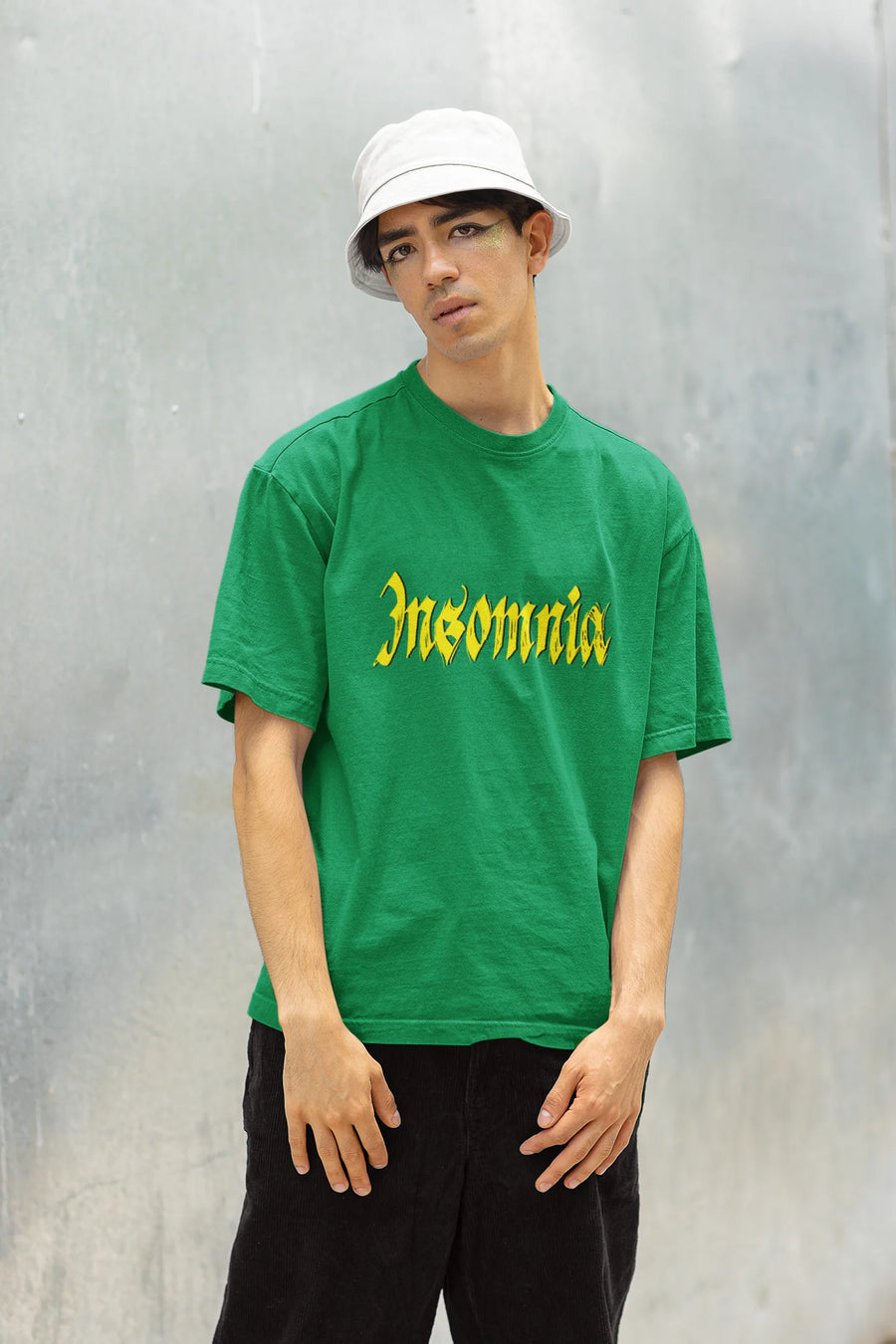 Insomnia | Brutalism | Dropped Sleeve Unisex T-shirt